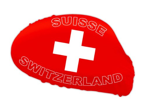 Alsino 2 Stk Länder Autospiegel Flagge Fahne Überzug Spiegelfahne Außenspiegelflagge Spiegelflagge, wählen:AS-05 Schweiz