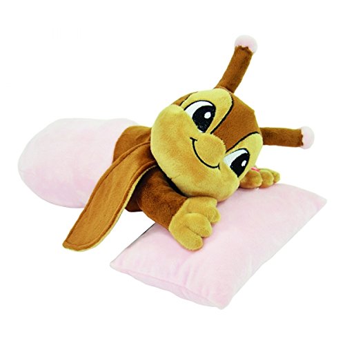 Preisvergleich Produktbild Nachtlicht Glühwürmchen Rosa 15-Minuten-Timer Kuscheltier Schlaflicht 45227