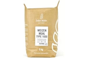 ‎ZINßER MÜHLE Weizenmehl Type 1600 5 kg