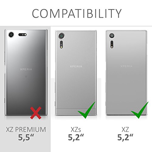 kwmobile Funda para Sony Xperia XZ XZs - Carcasa Protectora de  TPU  con dise  o de Hada en  Violeta Menta Transparente 