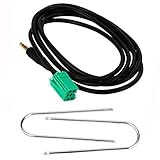 Este cable se puede enchufar directamente en el puerto de audio AUX del automóvil, que mostrará en gran medida los sonidos de la música.