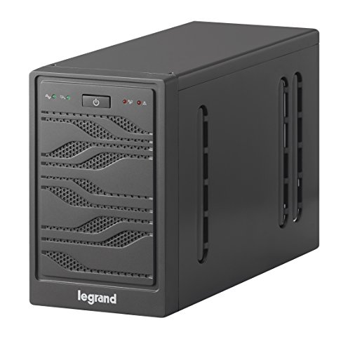 BTicino 310005 UPS Monofase Line Interactive Niky 1500VA, 6 Prese IEC e Porta di Comunicazione USB