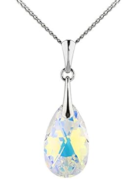 18 Farben- Anhänger mit Swarovski Kristallen 6106 m3crystal Stein von Swarovski Schmuck Damen Halskette Hänger...