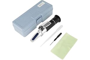 YWBL-WH Brix Réfractomètre numérique professionnel Plage mesure s grés Brix 0-20% Outil contu Détection Sucre pour production sucre, nourriture, fruits, boissons, etc.Conductivité Et Tds