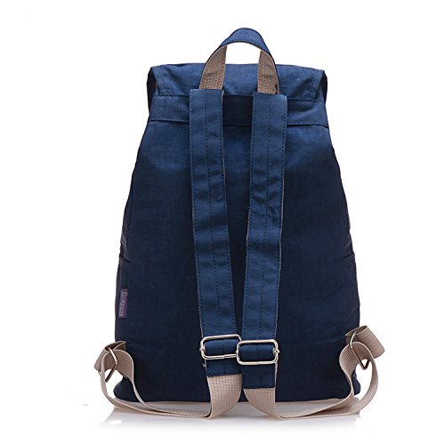 Outreo Rucksack Damen Rucksäcke Wasserdicht Schulrucksack Leichter Tasche Schultaschen Daypack Kordelzug Reisetasche Schul Backpack für Lässige - 3