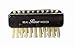 Luxury Dual Sided Travel Sized Rosewood Nail Brush with Natural Bristle (Medium/Hard Strength)