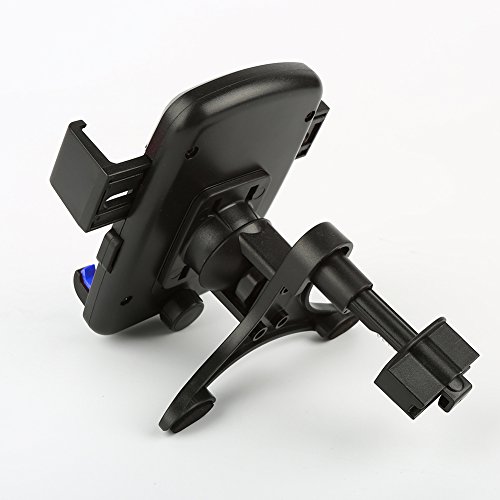 Supporto universale per cellulare da montare su bocchetta d'aria dell'auto, compatibili con bocchette orientate in verticale o orizzontale, per iPhone 7, 7 Plus, 6s, 6s Plus, 6, 6 Plus, 5S, Nexus 7, Huawei P9 e altri cellulari Android con display da 3,5