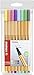 STABILO point 88 - Pochette de 8 stylos-feutres pointe fine - Couleurs pastel