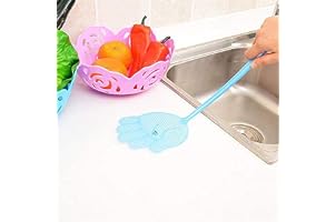 Antson Fly Swatter Manual Swat Pest Control- No Chemicals & 100% Eco Friendly (Pack of 1) Mosquito Killer Racket Rechargeable