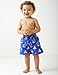 Splash About Kids Surfer Style UV Sun Protection Board Shorts - Set Sail, 1-2 Years