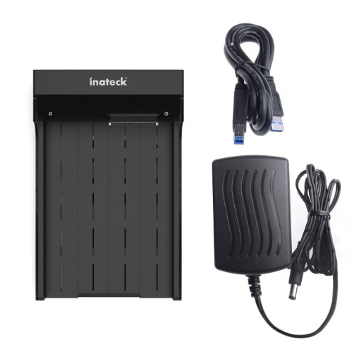 Inateck FD1006 USB 3.0 festplatten Dockingstation für 2.5 3.5 zoll SSD HDD SATA I/II/III inklusive USB3.0 Kabel mit 12V 2A netzteil unterstützen PC / Notebook / Mac (SATA3 UASP support) - 7