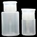 2 Liquid Container Bottle Pump Dispenser Nail Art Tip Cleaner Bottle Makeup L+S