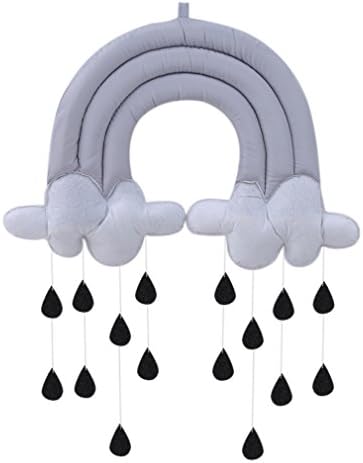 Honel Child Clouds Raindrop Tent Home Decoration Cloth Bedside Pendant Props