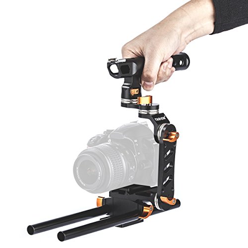 Tarion TA2 Cam  ra vid  o cage en Alliage d aluminium pour tous les appareils photo reflex num  riques Canon 5D2   5D3 et Sony A7S   A7R II   cam  ras GH4 etc 