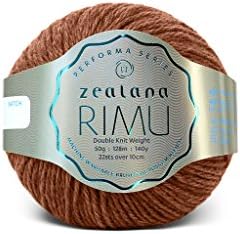 Zealana Rimu Double Knit Weight Flax, merino