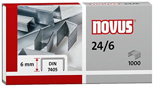 Novus 040-0158 Heftklammern 24/6 DIN Inh.1000 - 3