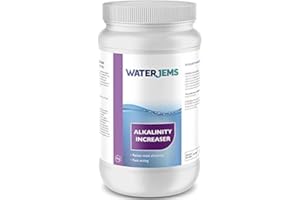 JEMCHEM Alkalinity Increaser 1Kg + Plus for Hot Tubs Spas Swimming Pools Premium Quality