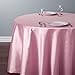 Produktbild LinenTablecloth rund Shantung-Seide Tischdecke, 299,7 cm Pink