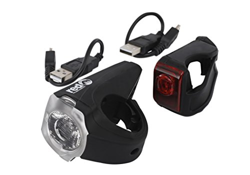 Red Cycling Products PRO 20 Lux Urban LED Beleuchtungsset schwarz 2017 Fahrradbeleuchtung Sets - 4
