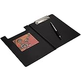 2K SEKRETERLİK KAPAKLI A5 PVC 17,5X24 CM SADECE A5 EVRAKLAR İ&Ccedil;İN UYGUNDUR SİYAH