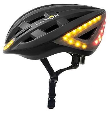 LUMOS Kickstart Casque de vélo Mixte, Charbon, Taille Unique
