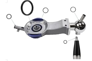 MK1 SOLUTIONS Perfect Draft Complete O-ring seal kit - Sealing Rings Compatible with Philips Perfect Draft Beer Dispenser HD3600, HD3610, HD3620, HD3720, Rubber Rings Replacement Parts Set for Perfect Draft Barrels