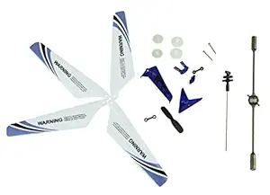 Eastvita Full Set Parts for Syma S107 Rc Helicopter (Blue)