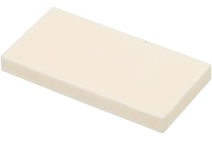 PATIKIL 1 st aluminiumoxid keramiskt blad kylkudde isoleringsblad hög hårdhet för MOS-transistor 50 x 25 x 5 mm (2 x 1 x 0,2 tum)