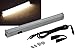 Produktbild LED Unterbauleuchte Wand- & Deckenleuchte BONITO 230V silber Kabel Zubehör erweiterbar Küche Werkstatt Lagerraum Keller (33cm, warmweiß)