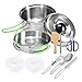 Produktbild Lixada Camping Kochgeschirr Set Backpacking Wandern Picknick Draussen Kochen Topf und Kochgeschirr Cookset Besteck Einstellen