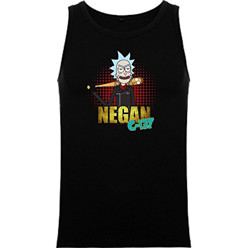 The Fan Tee Tank Top de Rick and Morty Divertida Friky Smith Tiny Mega