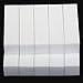 TRIXES Pack of 10 Nail Buffer Blocks White for Natural and Acrylic Nails