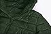 Women's Hooded Packable Ultra Light Weight Down Coat NLM(Blackish Green,X-Large)