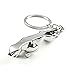 Vheelocityin Big Size Silver Jaguar Keyring Car Keychain … RS.99.00