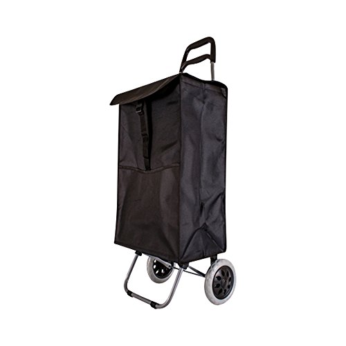 Carrito de Compras por Alexander Graham | De Alta Calidad, Ligero y Con Bolsa de Gran Capacidad de 47 Litros | Carrito de Compras Plegable con 2 Ruedas y Soporte  