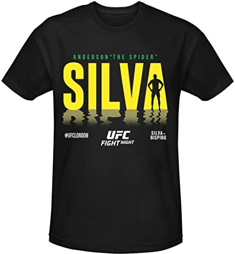 UFC Anderson The Spider Silva Shadow T-Shirt Black