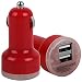 Produktbild Twin Dual Port Xylo USB Kfz-Ladeadapter KFZ Reise Ladegerät Adapter. Ideal für Alcatel One Touch Pop C1, C2, C3, C7, C9, C5, D1, D3, D5, S3 & S7.