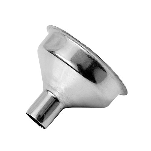 Pinzhi 5 x Silber Edelstahl Universal Kolben Trichter Likör Canning Lieferungen - 4