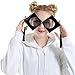 Produktbild Yazidan Lustige verrückte Kostüm Brillen Neuheit Kostüm Party Sonnenbrillen Zubehör Partybrillen Bunt Gitterbrille Spaß Spass Brille Brillen Party Brille
