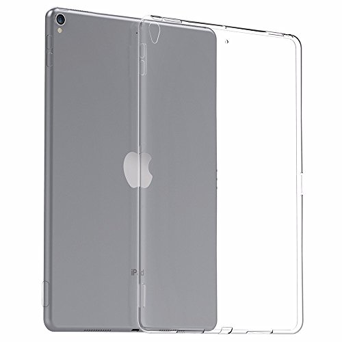 Apple iPad Pro 10.5 2017 Schutzhülle Hülle Case, EJBOTH 10.5-Zoll-iPad TPU Case transparente Crystal Schutz Schutzabdeckung - Anti-Rutsch-Stoßdämpfung Stoßstange Kratzer beständig