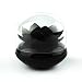 Produktbild Hübscher Aufbewahrungsbehälter in Lotusblütenform für Wattestäbchen/Zahnstocher, Tischdekoration, grün, von Gespout, plastik, Black#2, 8.1 * 8.1 * 8.4 cm