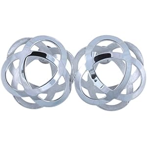 Gioiello Italiano - Ohrringe „Atom“ in Silber