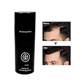 Solo necesita dispersarlo uniformemente en la parte escasa y delgada del cabello, siendo seguro, simple, conveniente y saludable de usar.