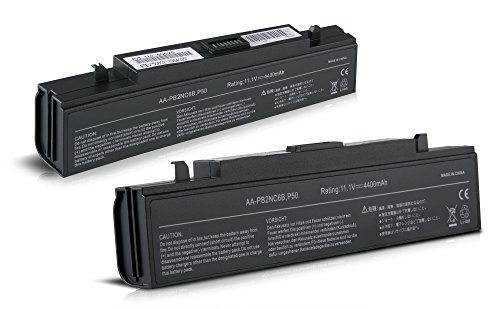 Laptop Notebook Ersatzakku für Samsung R470 R560 R610 R39 R40 R41 R45 R60 R65 R70 R60FY01 NP-R-40 NP-R-45 NP-R-65 NP-R-70 NP-X-60 AAPB2NC6B, AA-PB2NC6B/E, AA-PB4NC6B, AA-PB4NC6B/E 11.1V 4400mAh - 5