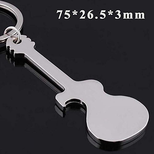 QJONKE 6 pieces Metal Personality Creative Key Pendant Key Ring keychain Pendant Lovely Trinkets Gift