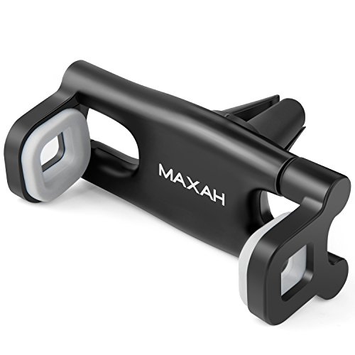 MAXAH Supporto Auto Universale per Telefono Smartphone 360 Gradi di Rotazione Cruscotto Porta Cellulare Phone Holder iPhone, Samsung Galaxy Note/Edge, Blackberry, LG, Huawei, Xiaomi, Meizu Nexus, HTC, Sony , Nokia etc Smartphone e Dispositivi GPS