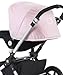 Cambrass Bugaboo C Hood Cover  Street (Sky Pink)