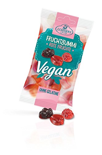 Lühders - Veganes Fruchtgummi Rote Früchte - 80g