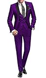 traje morado hombre venta Por favor compruebe talla información para asegurarse de que su medición antes de comprar