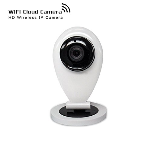 Preisvergleich Produktbild Überwachungs-Webcam 720P Hd, Bildinversion Alarmvideo Home Ip-Kamera-Sicherheitssystem, White 360Eyes Panorama Intelligentes Zuhause Überwachungskamera Ip